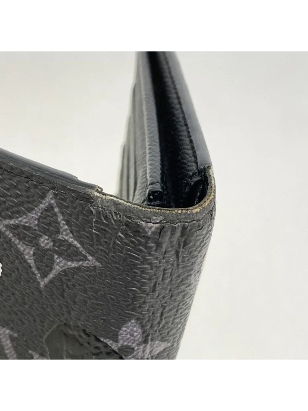 Louis Vuitton Wallet Monogram Eclipse Yayoi Kusama Portefeuille Brazza Black